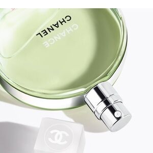 CHANEL Chance Eau de Toilette in Silver and Green